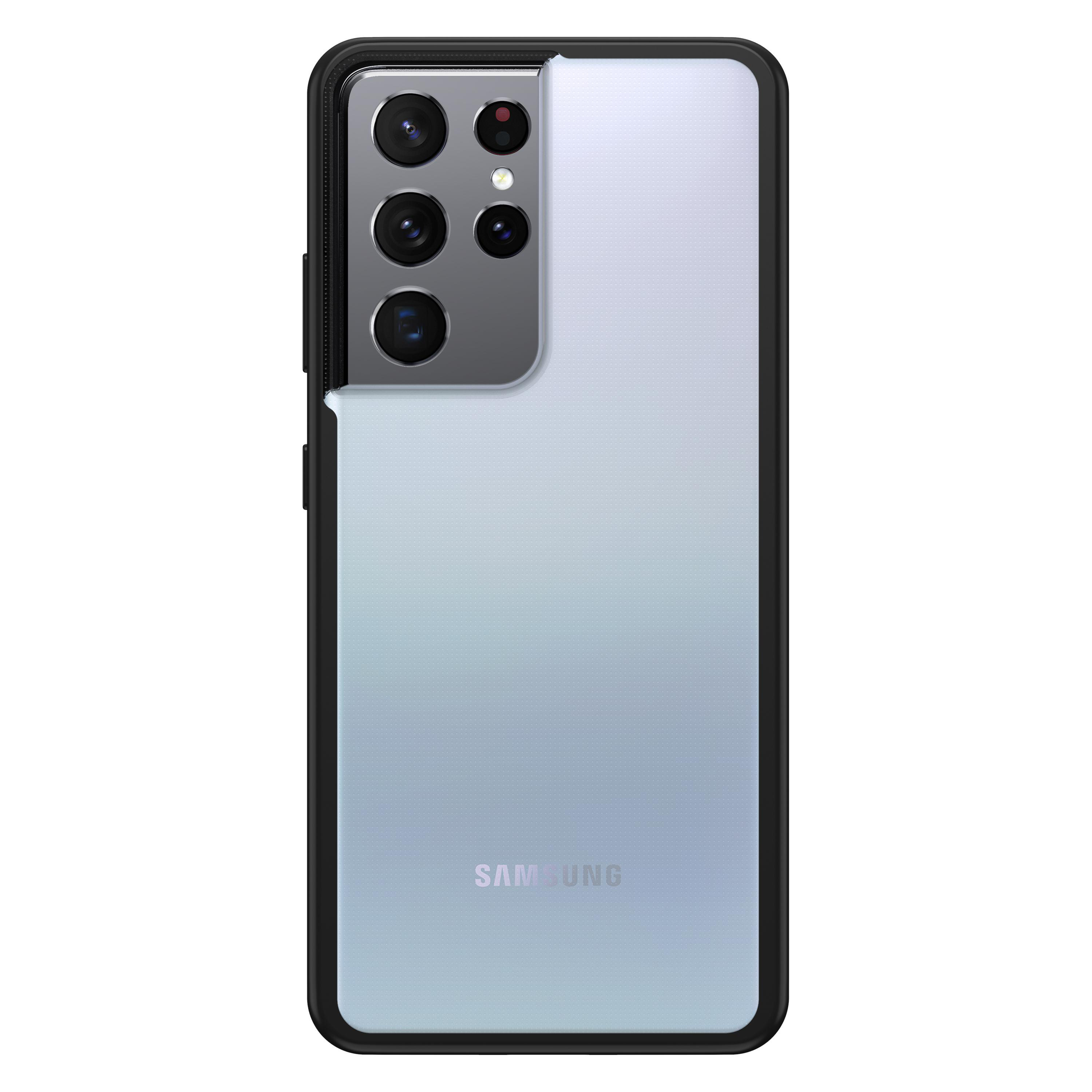 OTTERBOX React, Backcover, Samsung, Galaxy S21 Ultra, Transparent/Schwarz