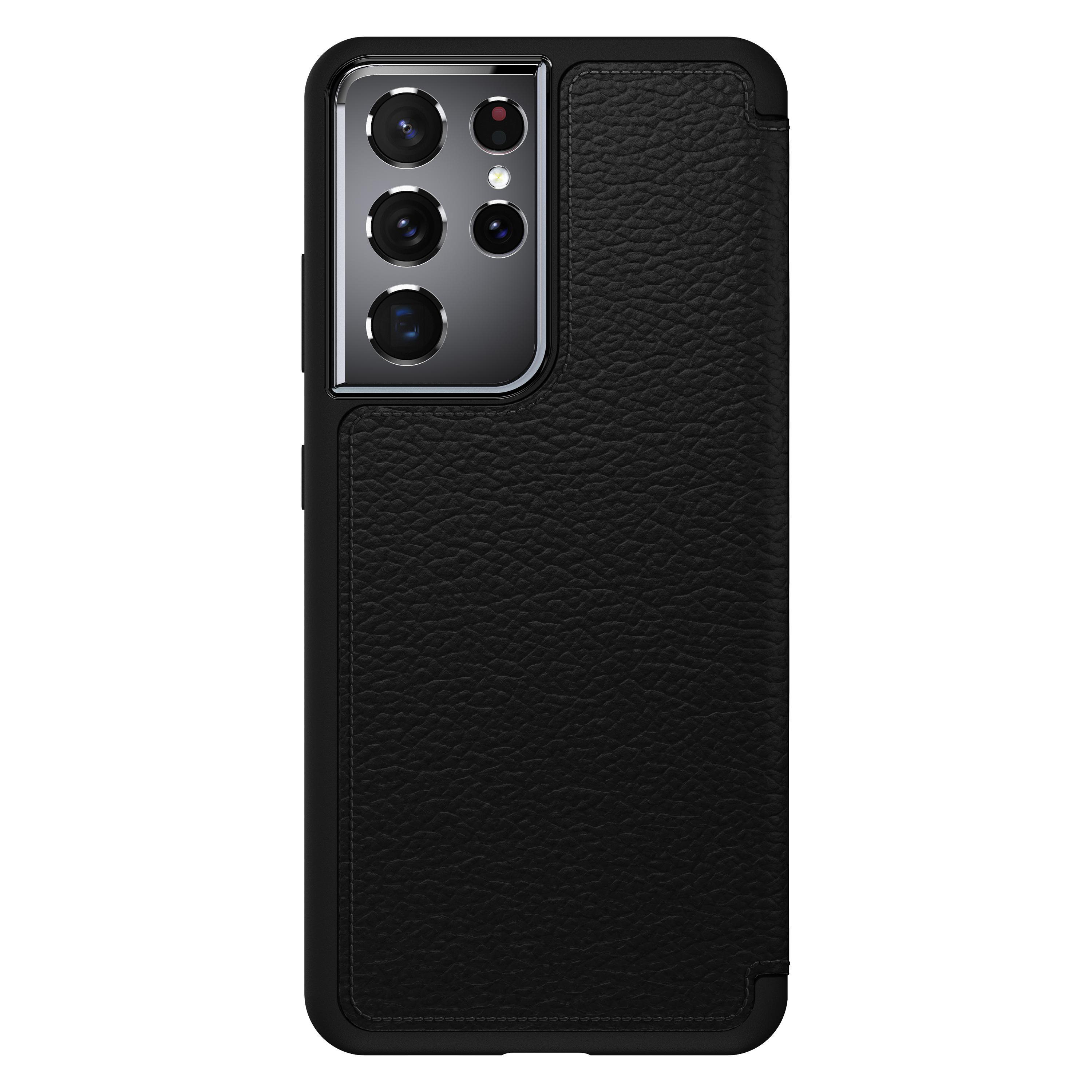 OTTERBOX Strada, Full Cover, Samsung, Galaxy S21 Ultra, Schwarz