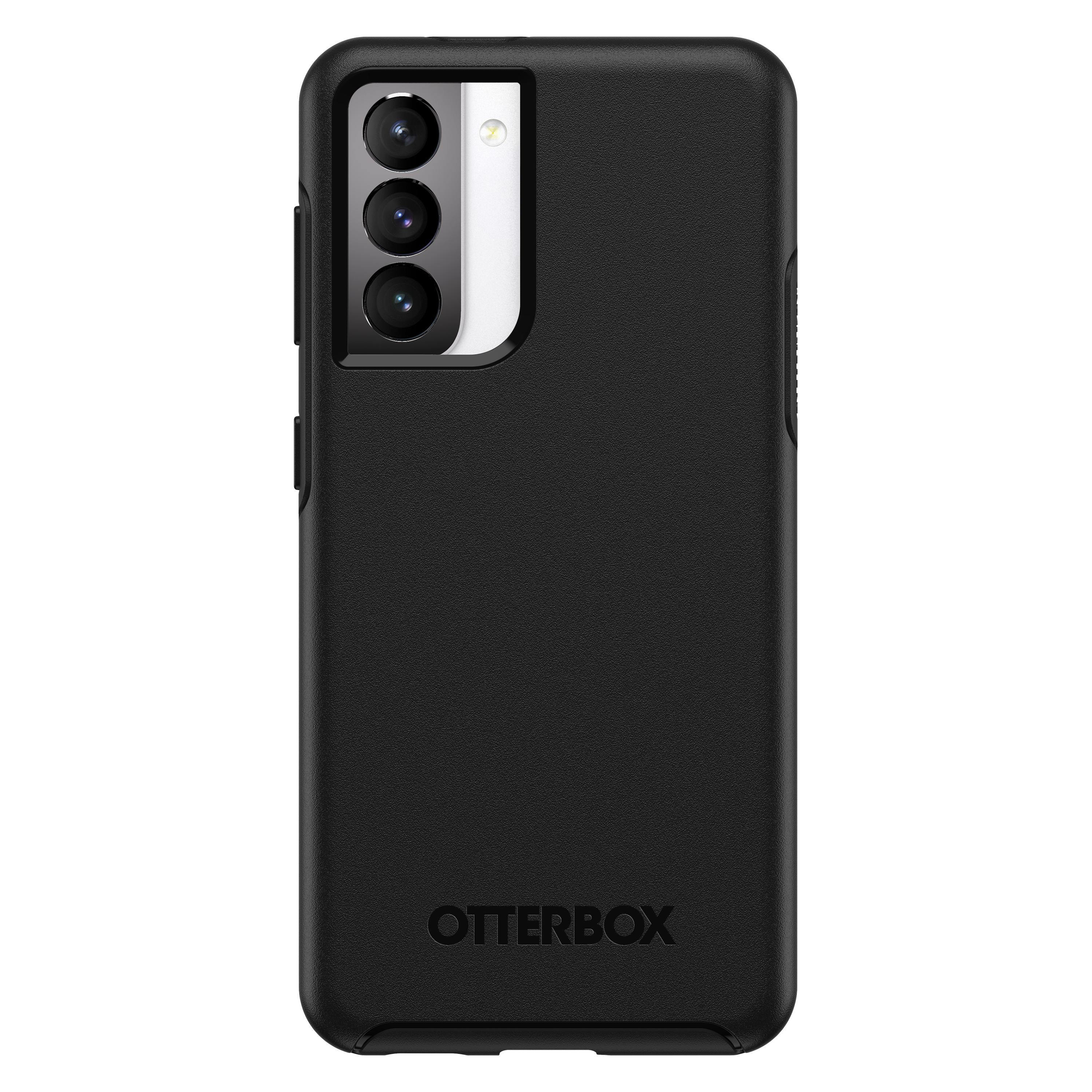 OTTERBOX Symmetry, Backcover, Samsung, Galaxy S21, Schwarz