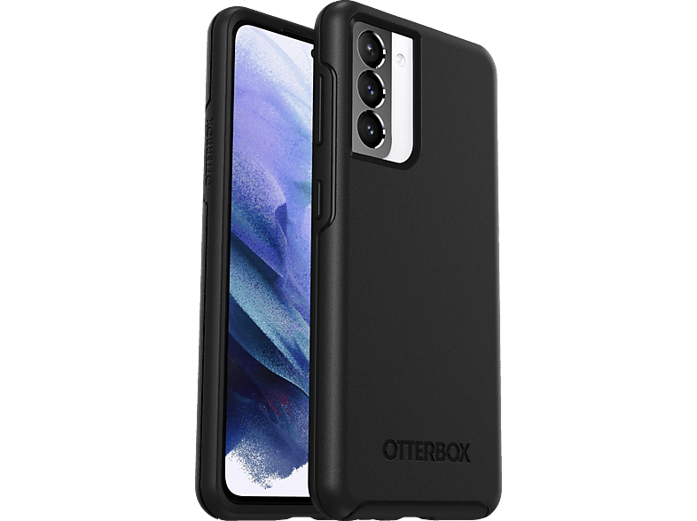 OTTERBOX Symmetry, Backcover, Schwarz Samsung, S21, Galaxy