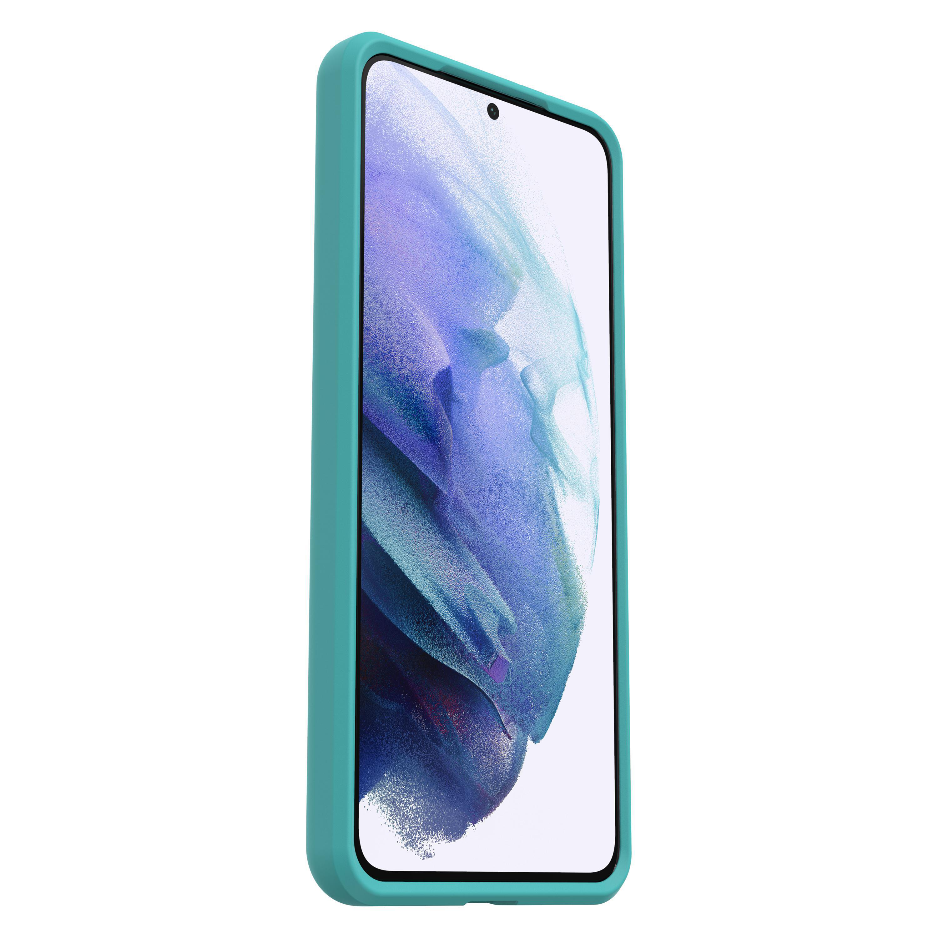OTTERBOX React, Backcover, Samsung, Galaxy S21+, Transparent/Blau