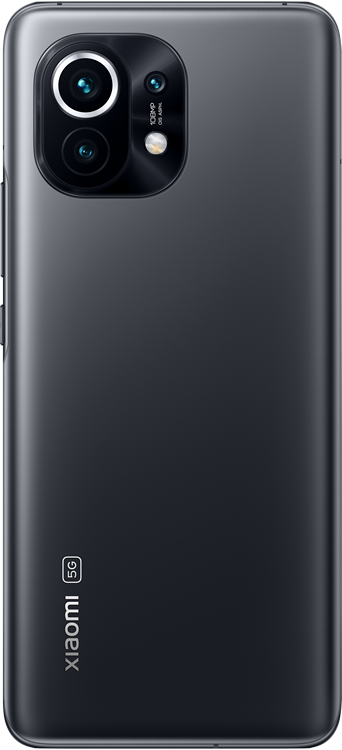 Móvil - Xiaomi Mi 11 5G, Negro, 256 GB, 8 GB RAM, 6.81" WQHD+, Qualcomm® Snapdragon™ 888, 4600 mAh, Android