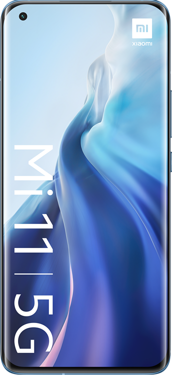 Móvil - Xiaomi Mi 11 5G, Azul, 256 GB, 8 GB RAM, 6.81" WQHD+, Qualcomm® Snapdragon™ 888, 4600 mAh, Android
