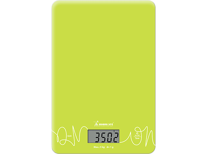 MOMERT 6861 Green Konyhai mérleg, 5kg