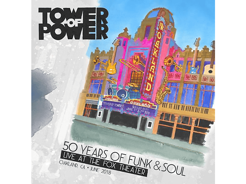 Tower of Power 50 Years of Funk and Soul Live at the Fox Theater (DVD) Tower of Power auf