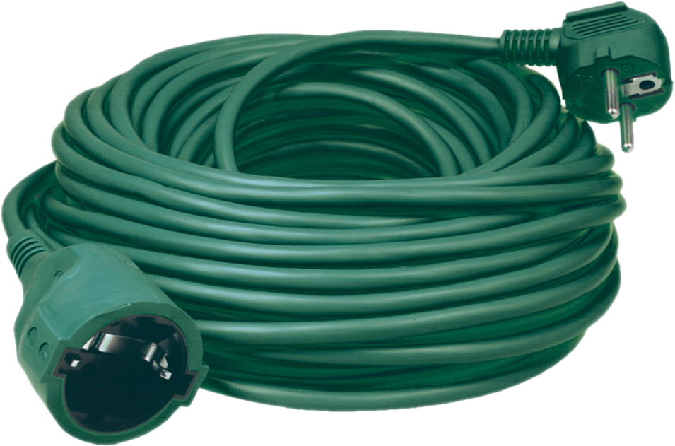 HOME NV 2-10/GR/1,5 10m hosszabbító, 3x1,5 mm2, zöld