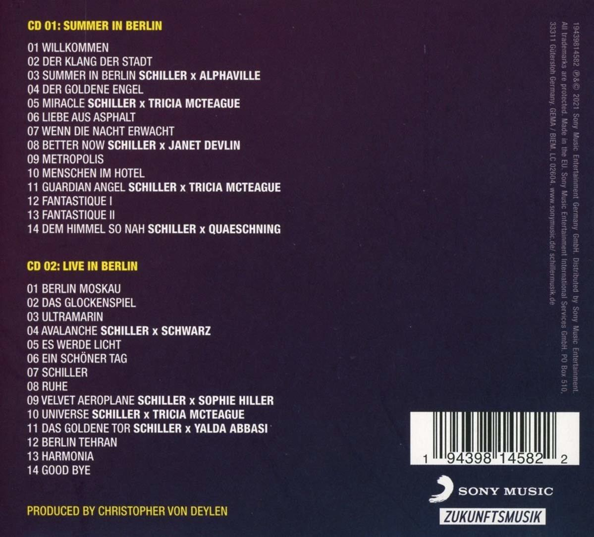 Schiller - Summer - In (CD) Berlin/Deluxe