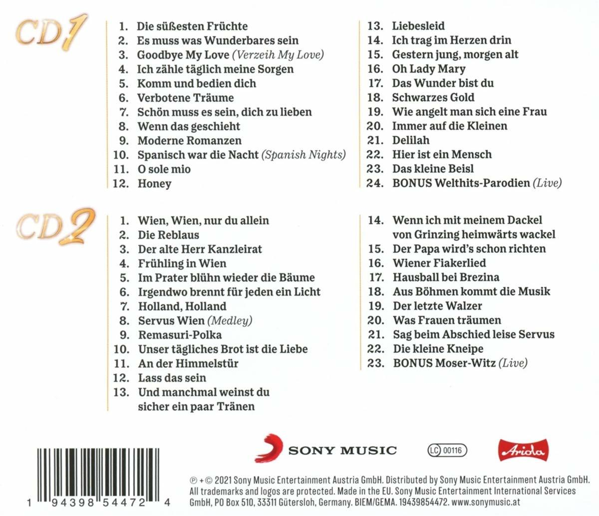 CDs mit deutschen Titellisten.