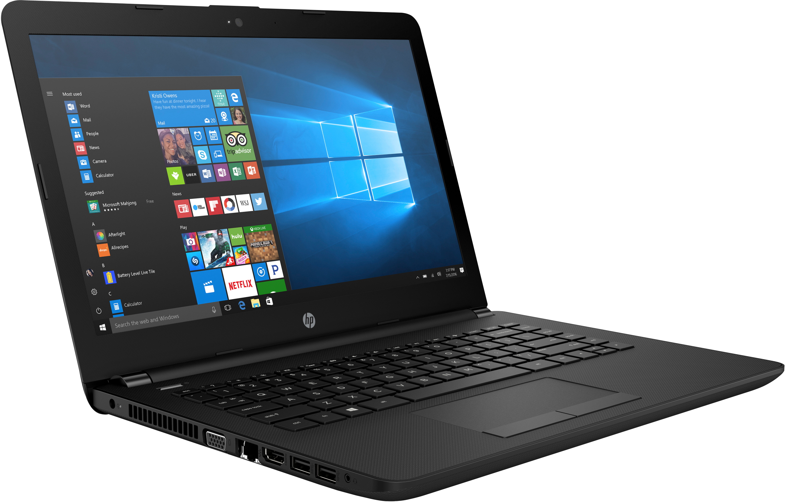 HP Notebook 14-bs087ng (3FW96EA#ABD) - (Ausstellungsstück) Notebook, 14 Zoll, Intel® Core™ i3-6006U Prozessor
(3MB Cache, 2 GHz), 8 GB, 128 GB SSD