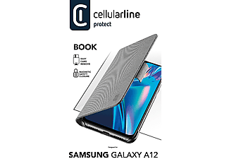 CELLULAR-LINE Book Case voor Samsung Galaxy A12 Zwart