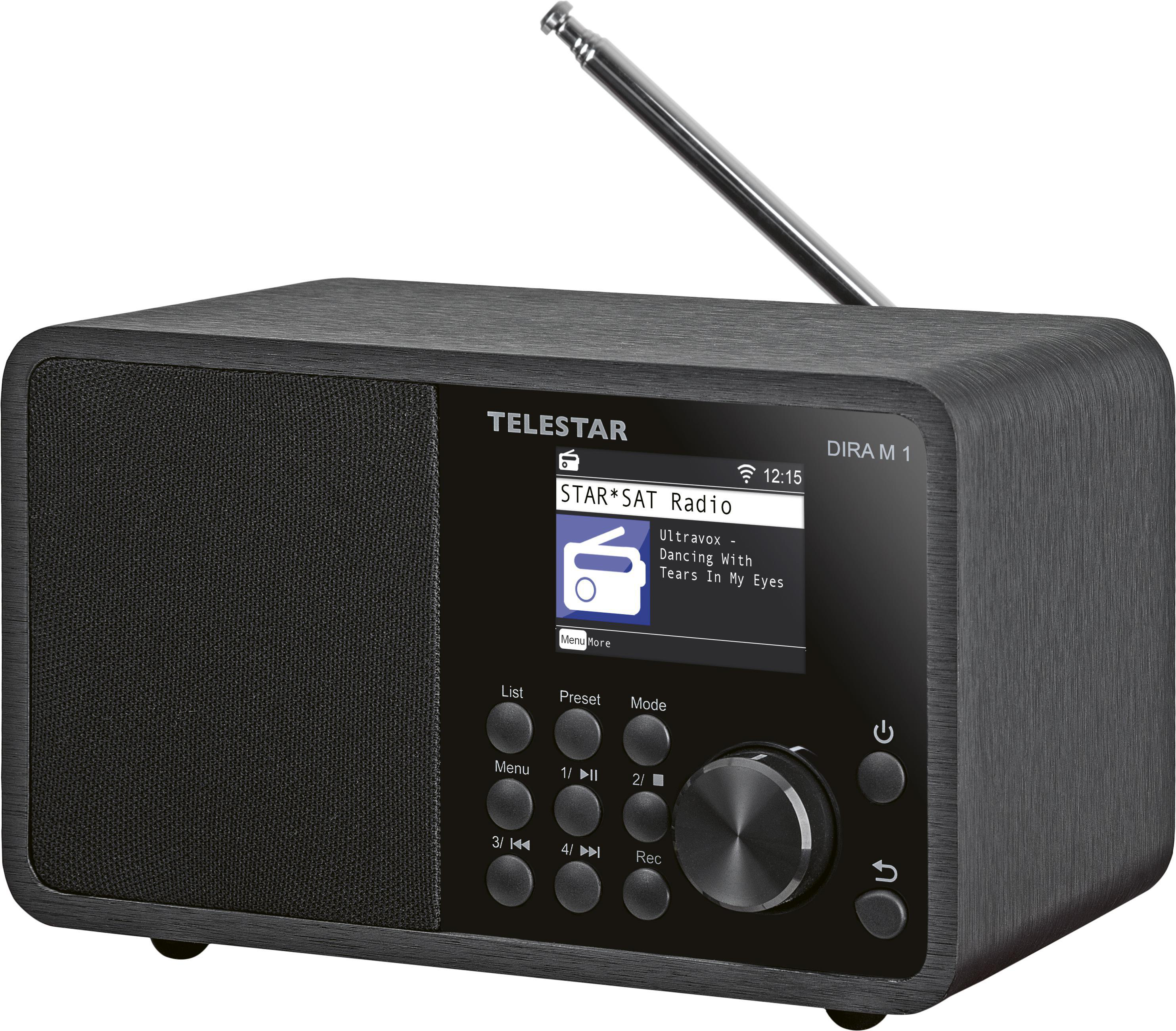 TELESTAR DIRA M 1 DAB+ Radio, DAB, DAB+, FM, AM, Internet Radio, Bluetooth, Schwarz