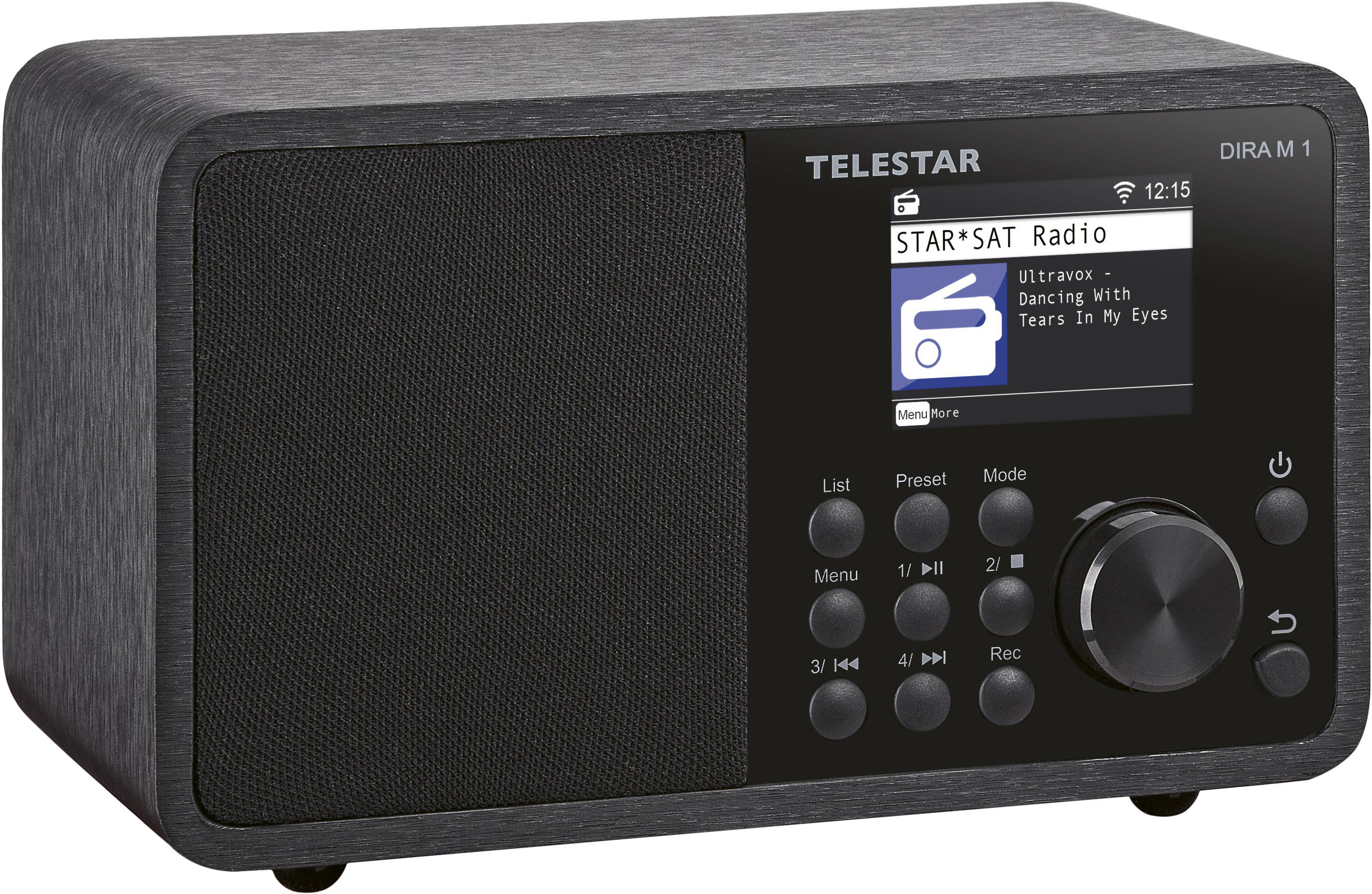 TELESTAR DIRA M 1 DAB+ Radio, DAB, DAB+, FM, AM, Internet Radio, Bluetooth, Schwarz