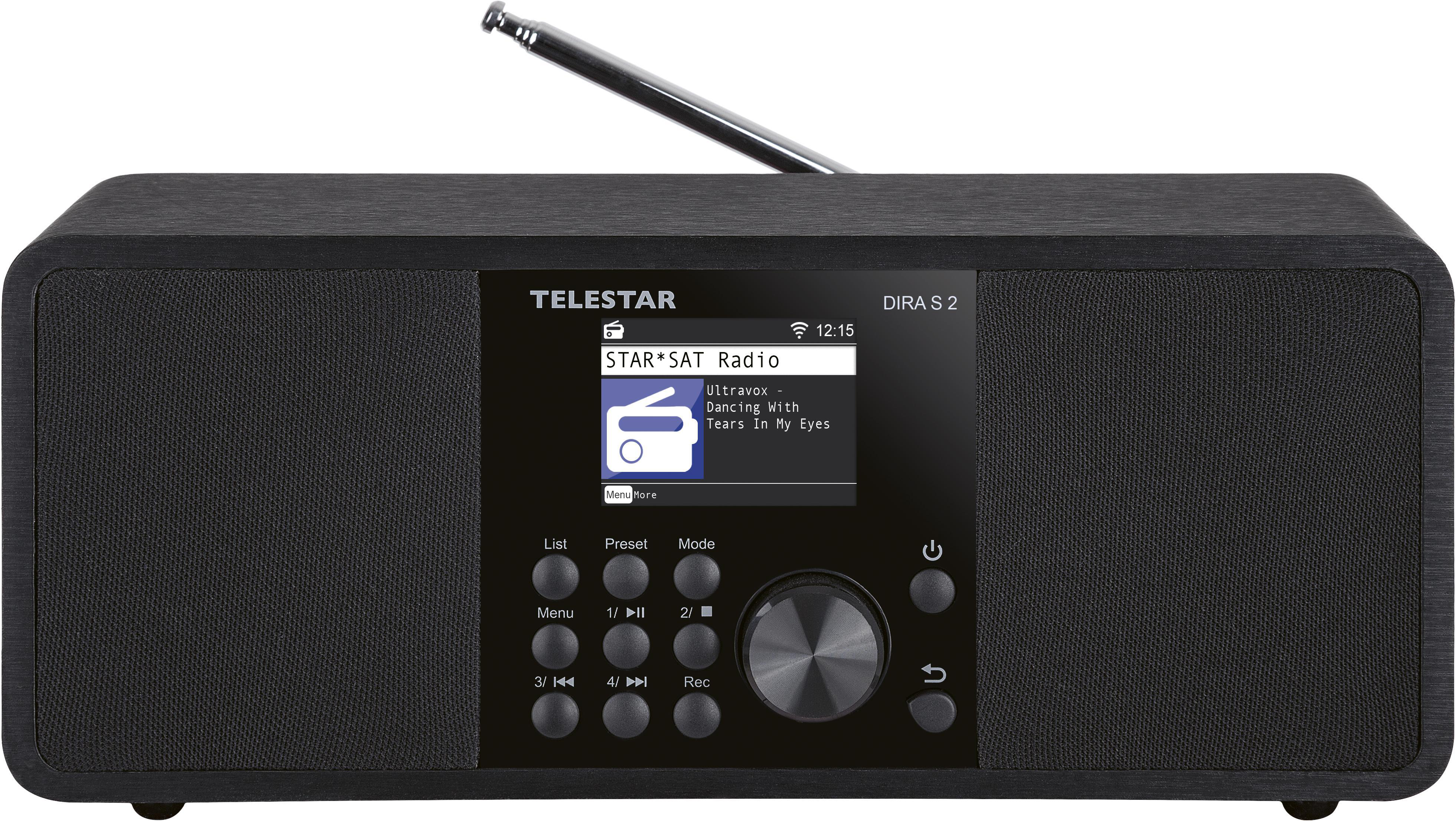 TELESTAR DIRA S 2 DAB+ Radio, DAB+, DAB, UKW, Internet, DAB, DAB+, Internet Radio, FM, AM, Bluetooth, Schwarz