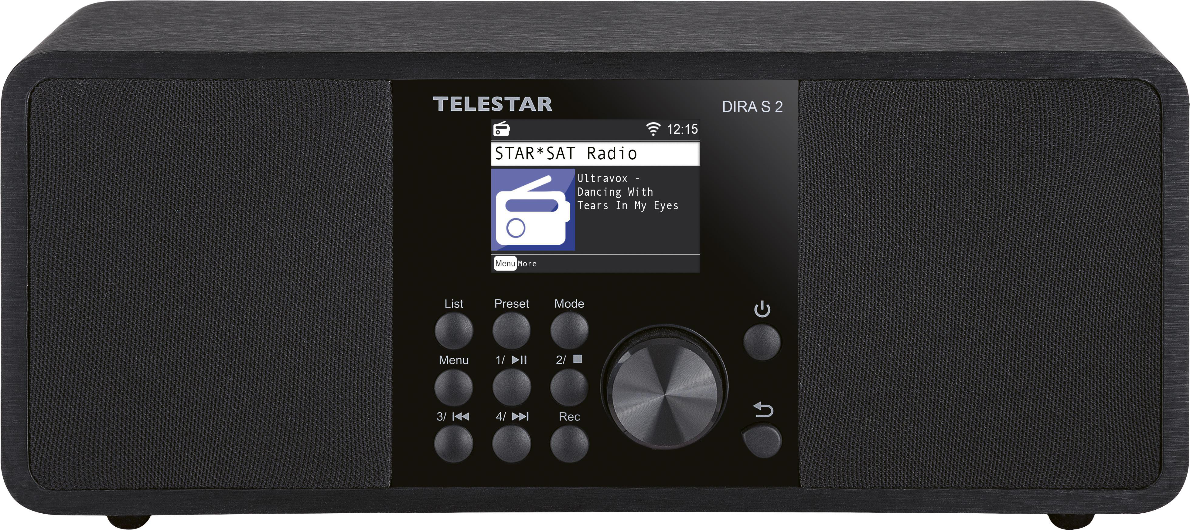 TELESTAR DIRA S 2 DAB+ Radio, DAB+, DAB, UKW, Internet, DAB, DAB+, Internet Radio, FM, AM, Bluetooth, Schwarz