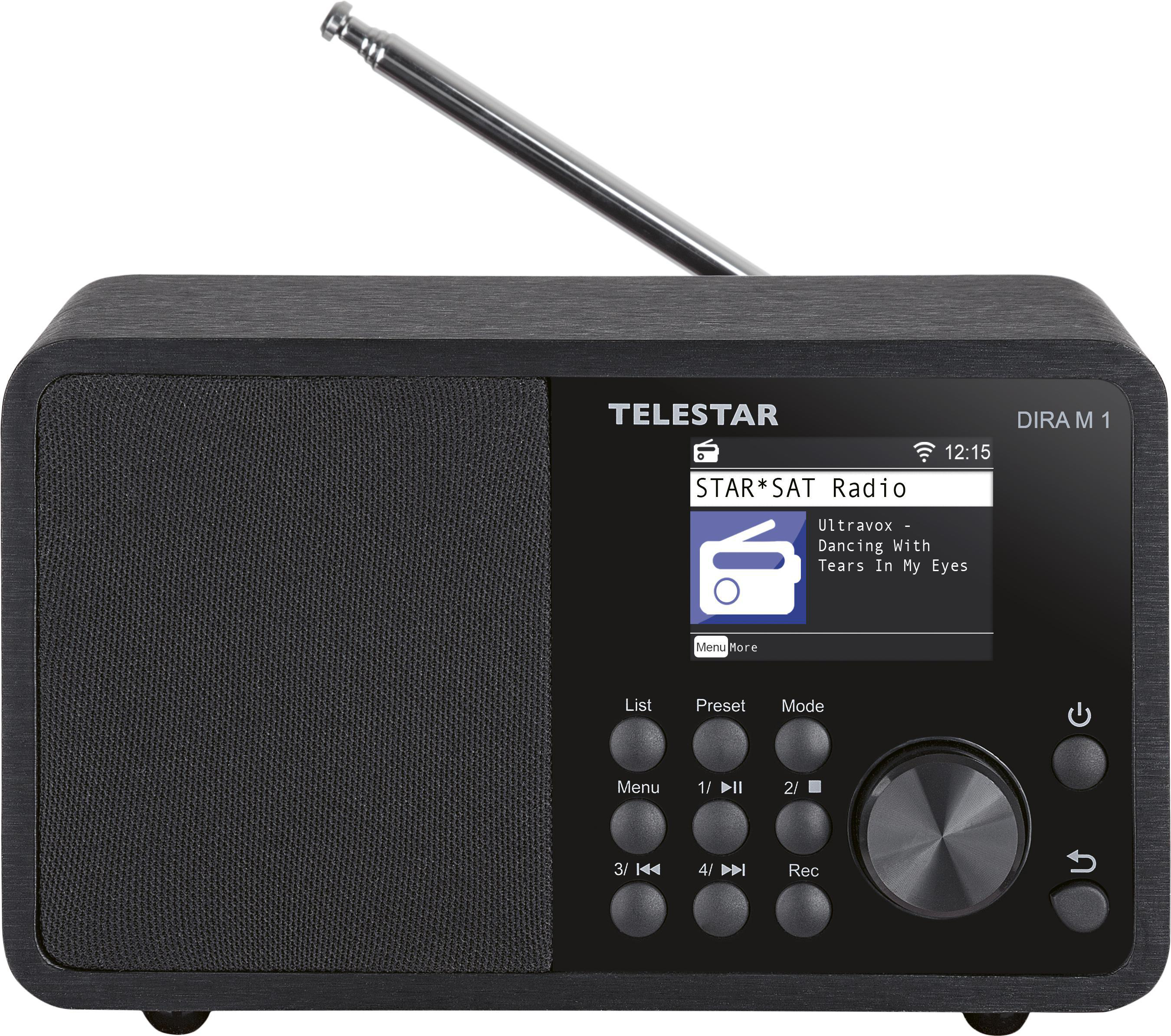 TELESTAR DIRA M 1 DAB+ Radio, DAB, DAB+, FM, AM, Internet Radio, Bluetooth, Schwarz
