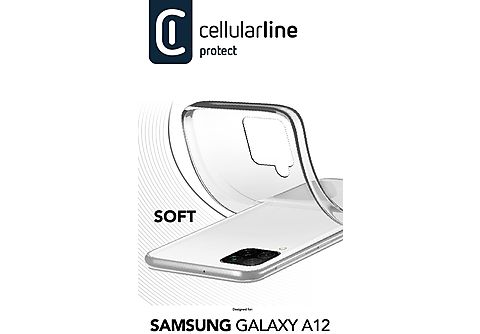 CELLULAR-LINE Soft Case voor Samsung Galaxy A12 Transparant