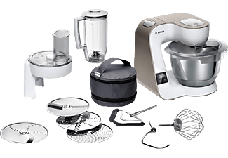 BOSCH MUM5XW20 - Robot de cuisine (Blanc/Champagne)