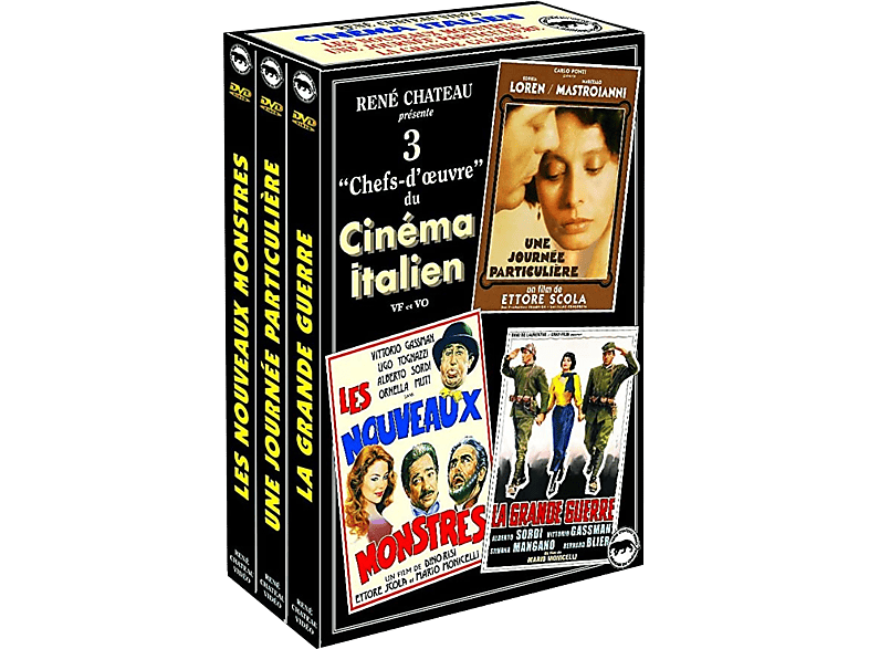 Coffret Cinéma Italien: 3 Films - DVD