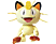 BANDAI NAMCO Meowth - Peluche (Crema)