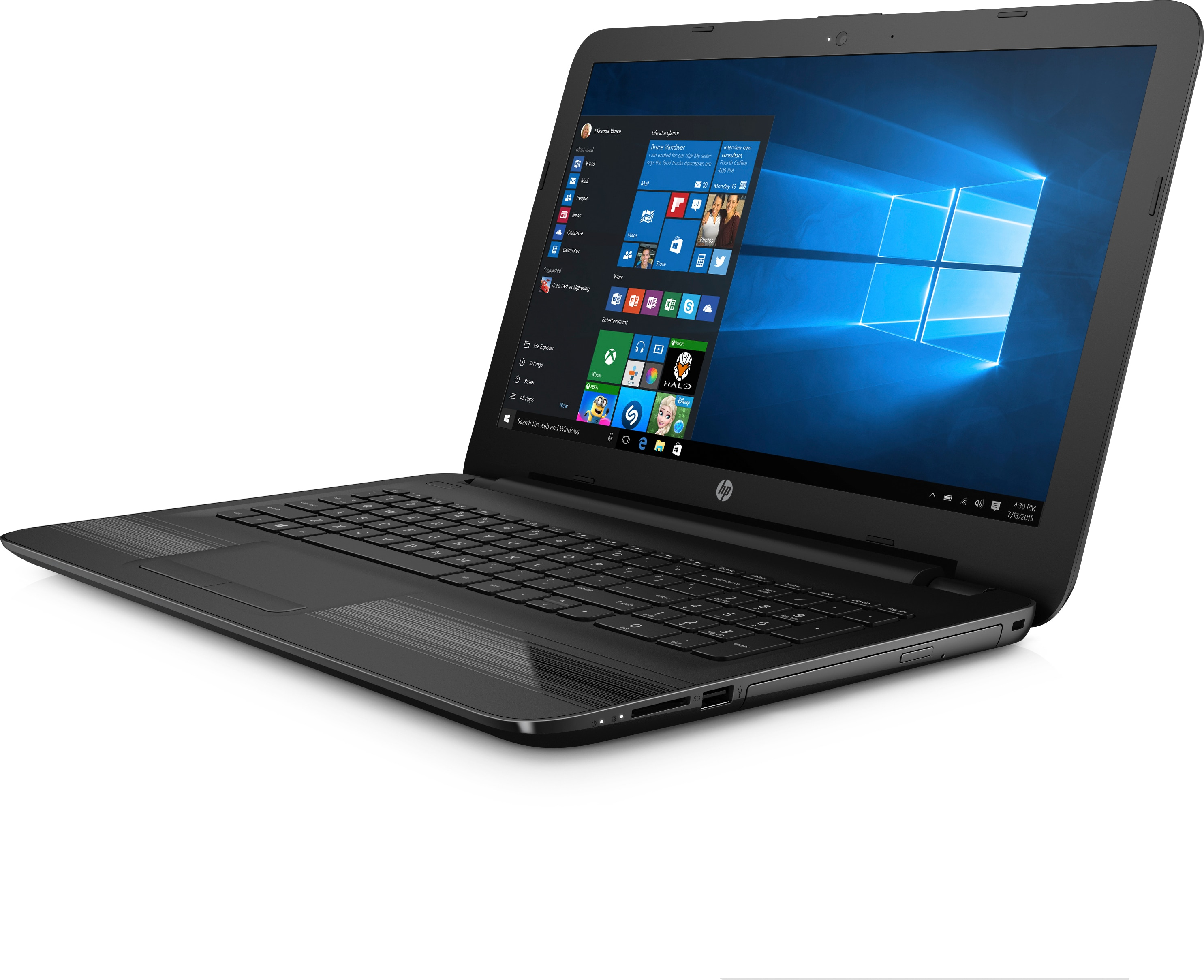 HP 15-ba030ng - 15,6 Zoll - AMD A-Series A10-9600P - 12 GB - 1 TB - Windows 10 Home (64 Bit)