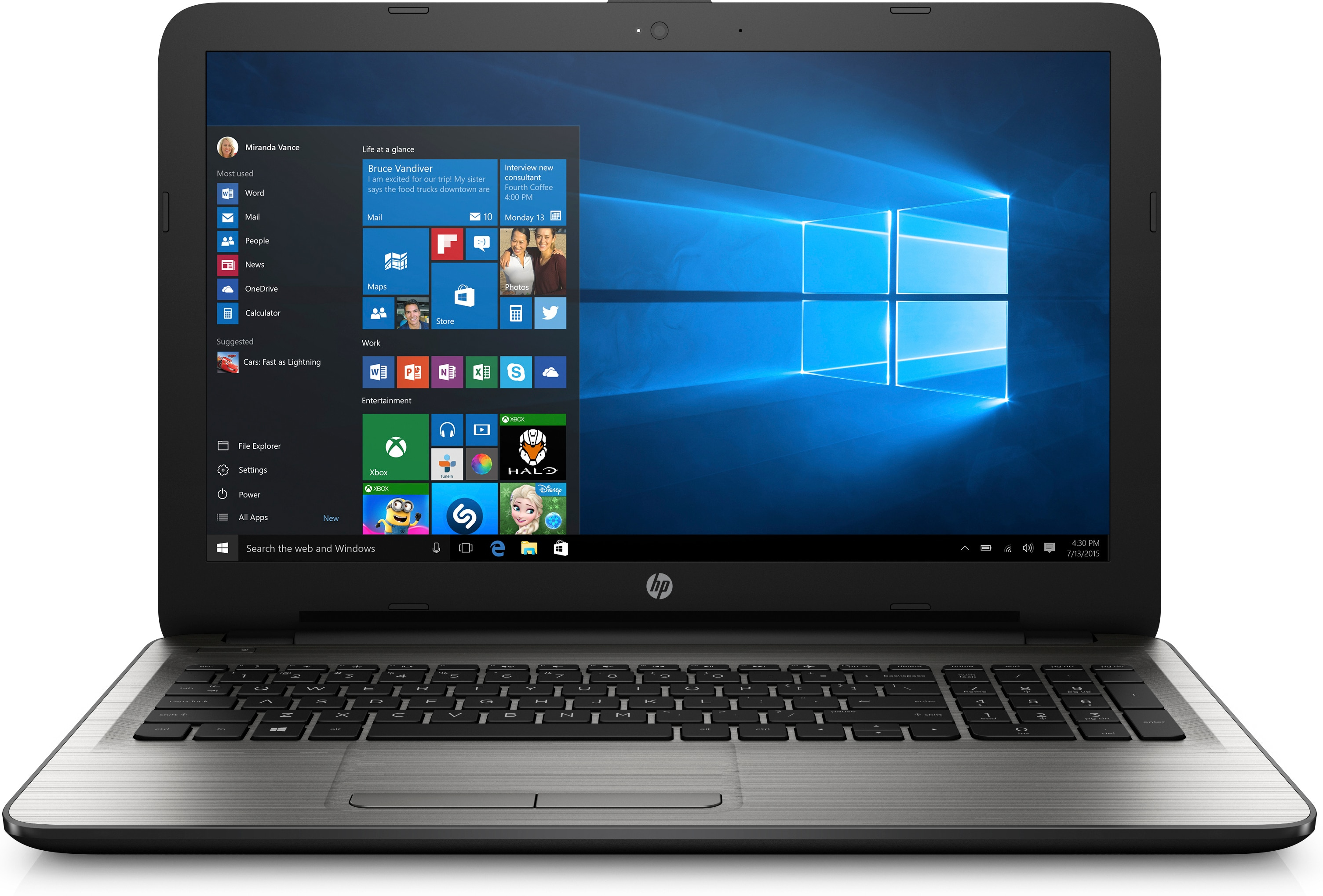 HP 15-ay174ng - 15,6 Zoll - Intel® Core™ i5 i5-7200U - 8 GB - 1 TB - Windows 10 Home (64 Bit)