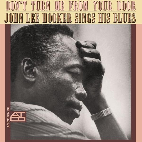 John Lee Hooker "Don't Turn Me From Your Door" című albumának borítója.