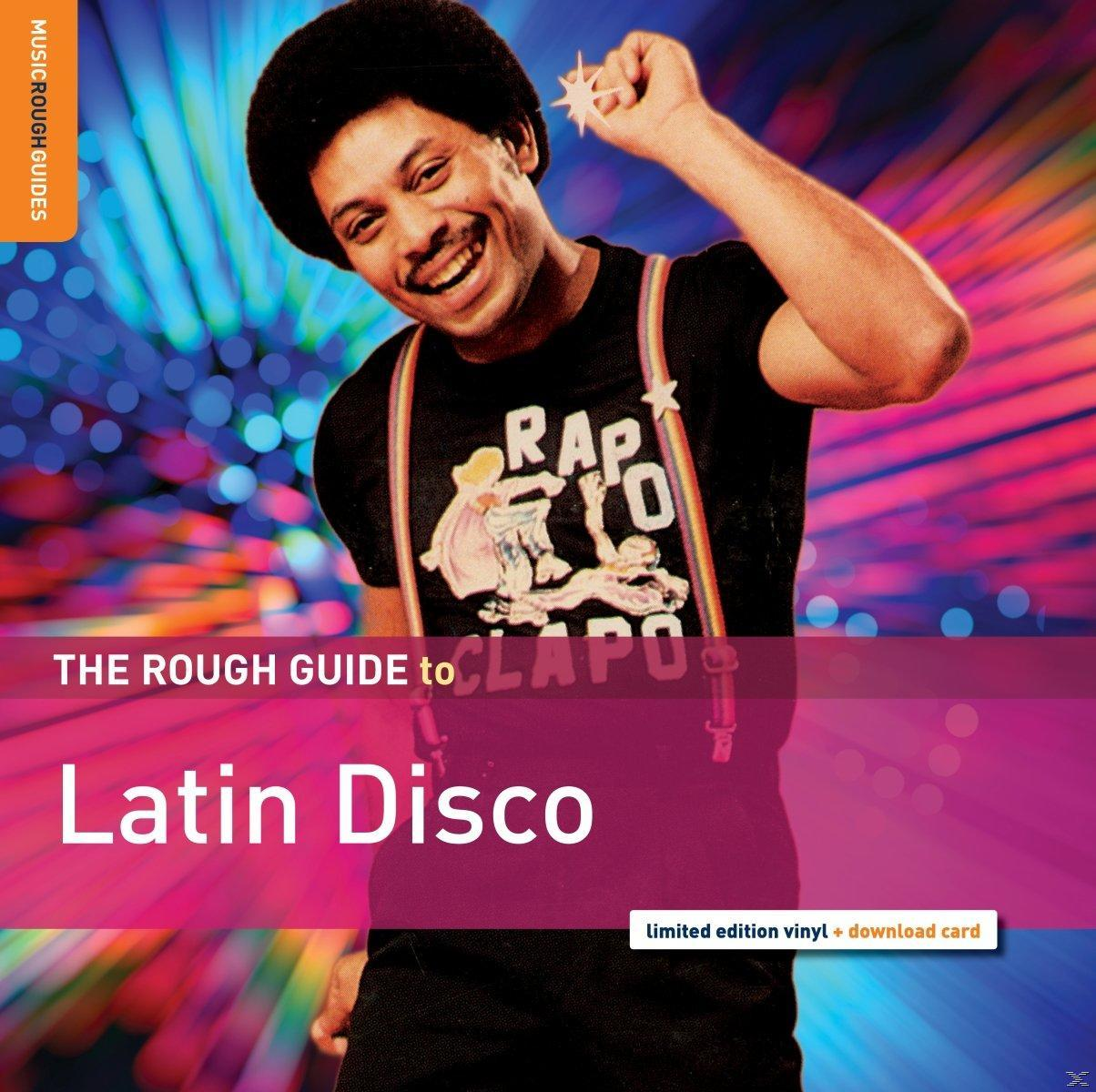 Album borító. Mosolygó férfi, csillagot tart. Szöveg: Latin Disco.