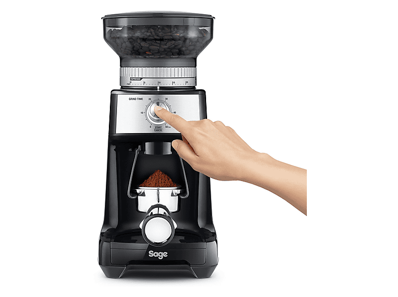Sage SCG600BTR2EEU1 The Dose Control™ Pro Kaffeemühle (Black Truffle/Matt-Schwarz, 130 Watt, Kegelmahlwerk) — Foto 3 von 5