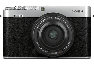 FUJIFILM X-E4/XF27 WR fényképezőgép Kit, ezüst