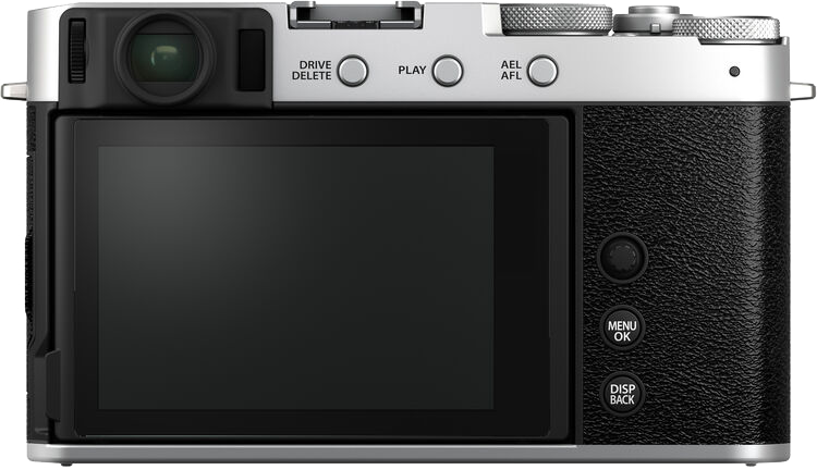FUJIFILM X-E4/ACC fényképezőgép Kit, ezüst