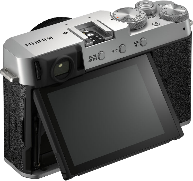 FUJIFILM X-E4/ACC fényképezőgép Kit, ezüst