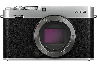 FUJIFILM X-E4 fényképezőgép váz, ezüst