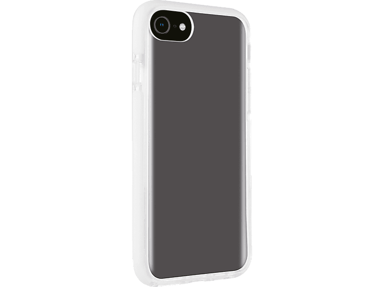 VIVANCO Rock Solid, Backcover, iPhone, SE 2020, Transparent/Weiß