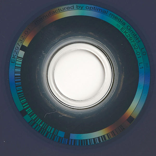 CD mit Text, hergestellt von optimal media GmbH.