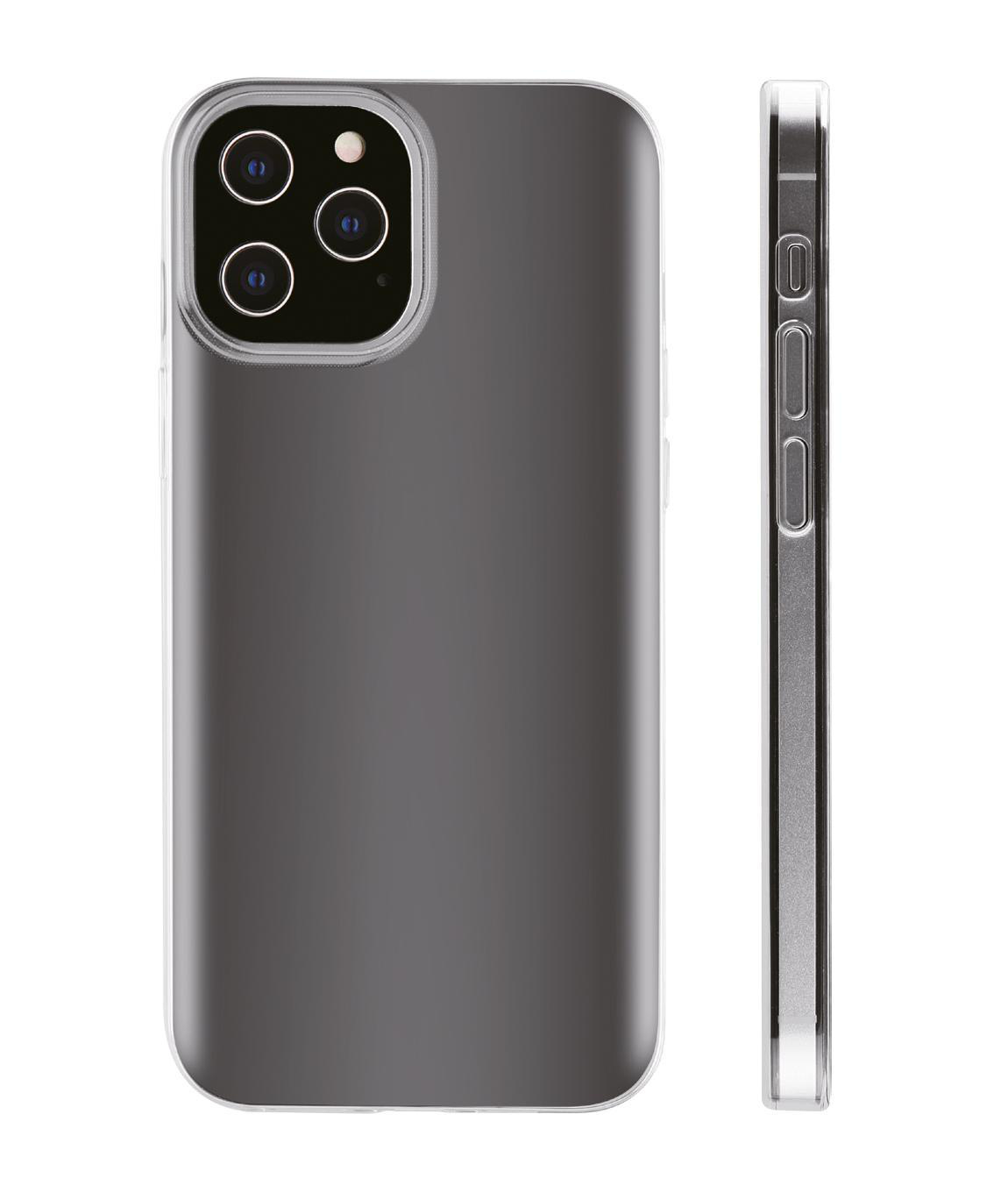 VIVANCO Super Slim, Pro, 12 Backcover, iPhone 12, iPhone Transparent Apple