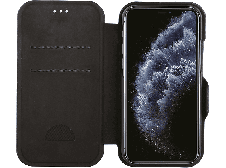 VIVANCO Casual Wallet, Bookcover, Apple, iPhone 12, 12 Pro, Schwarz