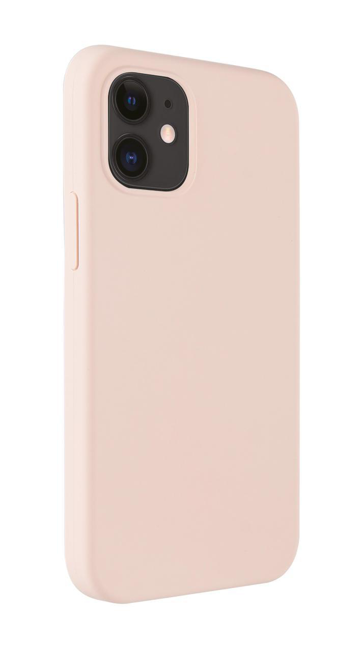 iPhone 12 Cover, Pink Backcover, VIVANCO Apple, sand Hype Mini,