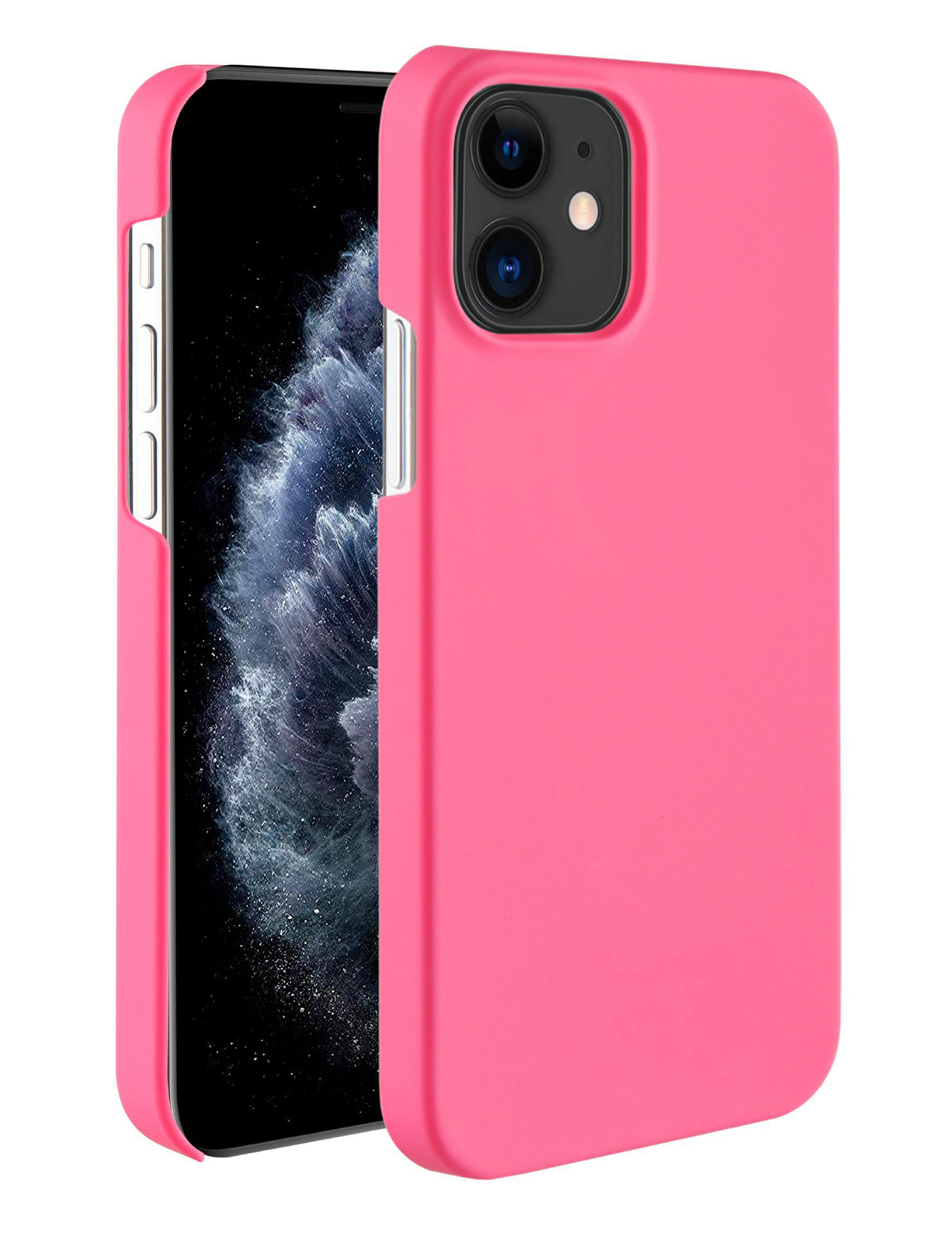 iPhone 12 12, Pro, Cover, Gentle Apple, iPhone Pink Backcover, VIVANCO