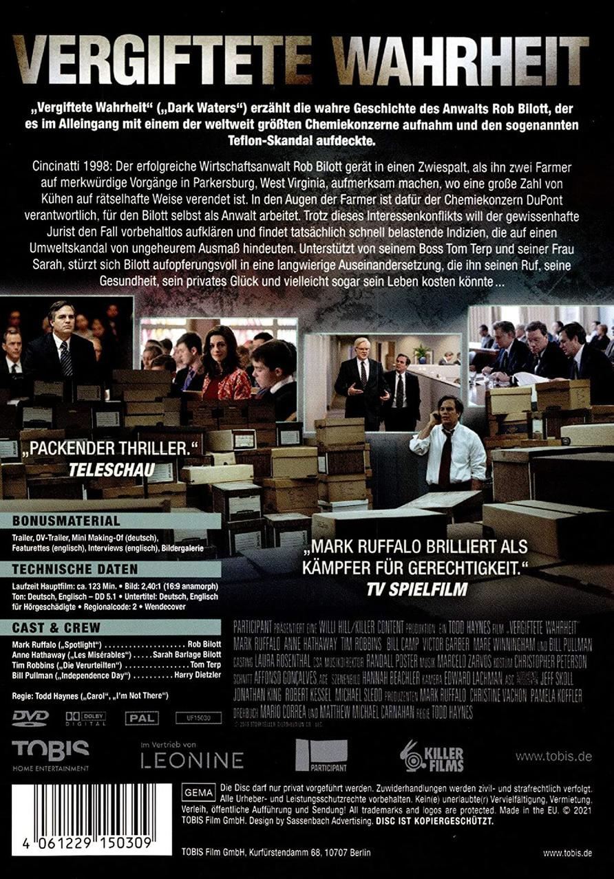 Eine DVD-Hülle mit einem Filmcover.