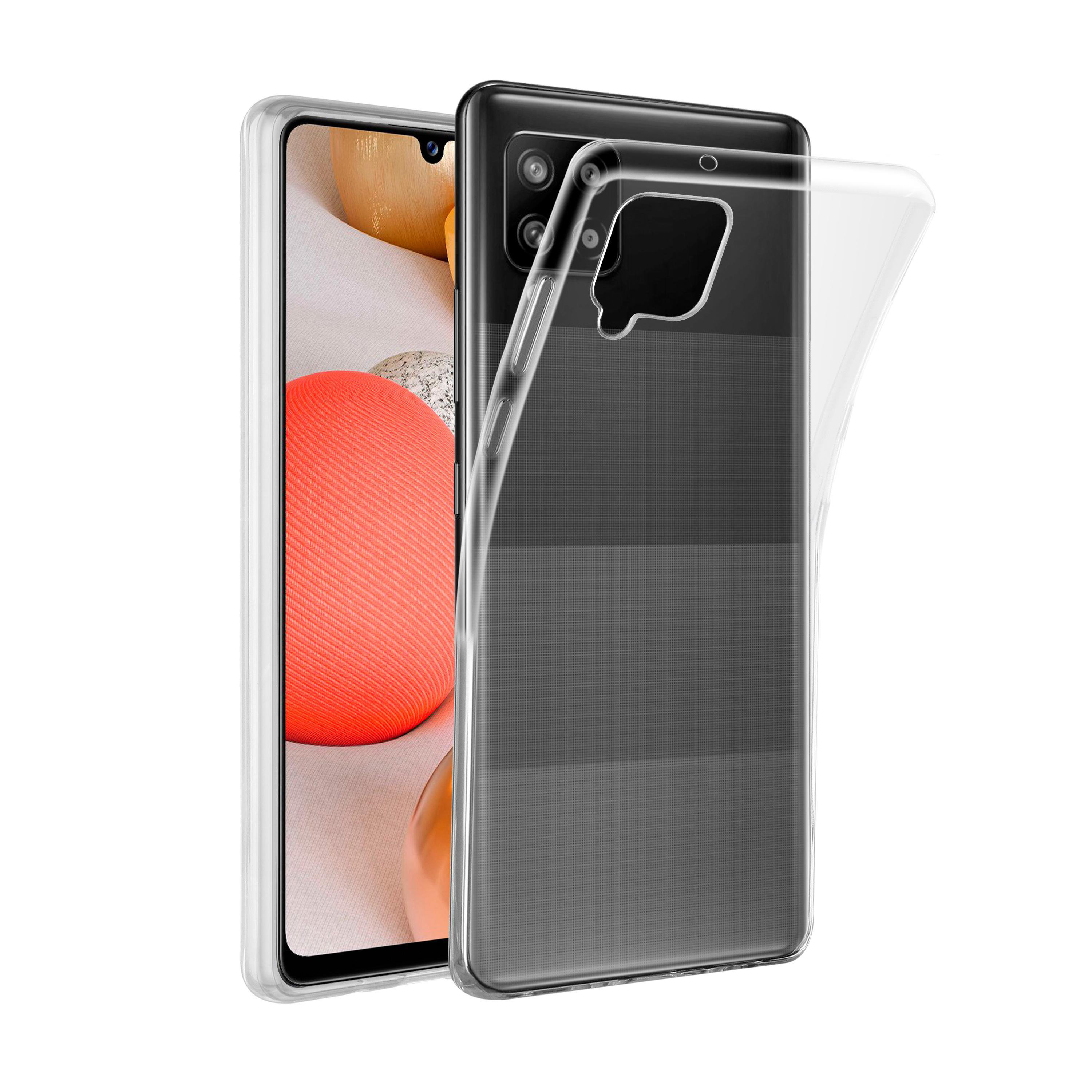 VIVANCO Slim, Galaxy Super Backcover, A42 Transparent Samsung, 5G,