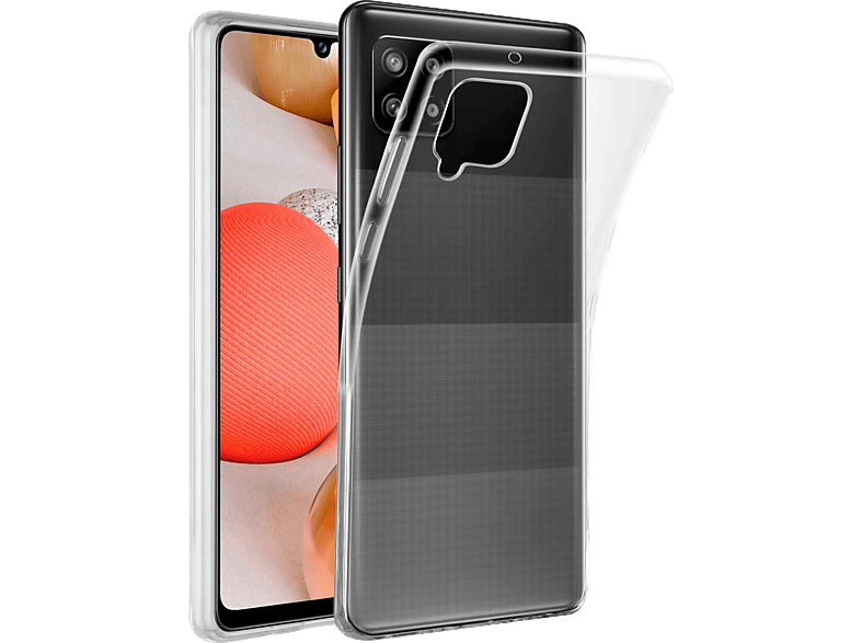 VIVANCO Slim, Galaxy Super Backcover, A42 Transparent Samsung, 5G,