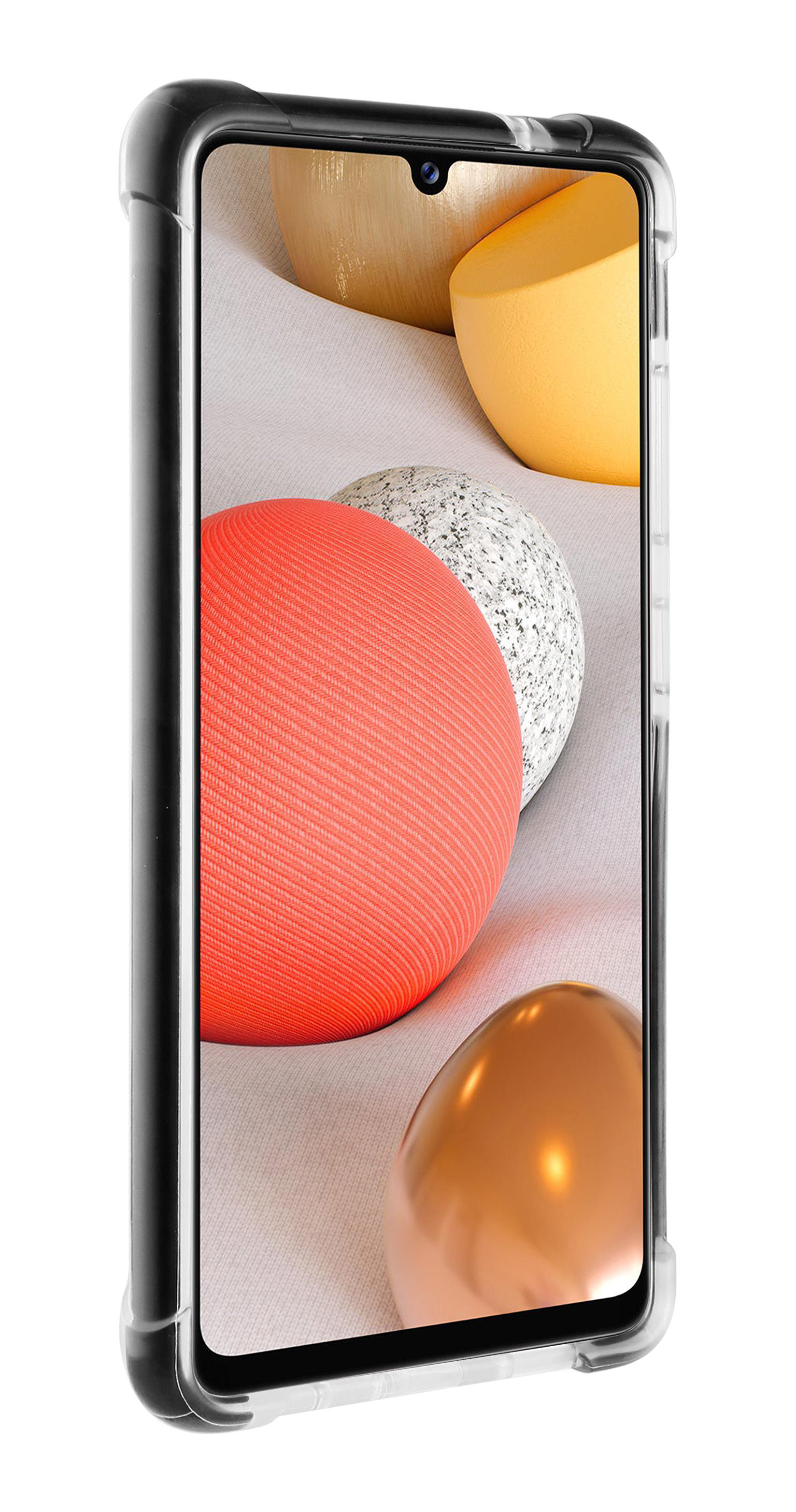 VIVANCO Rock Backcover, A42 Samsung, Solid, Galaxy 5G, Transparent/Schwarz