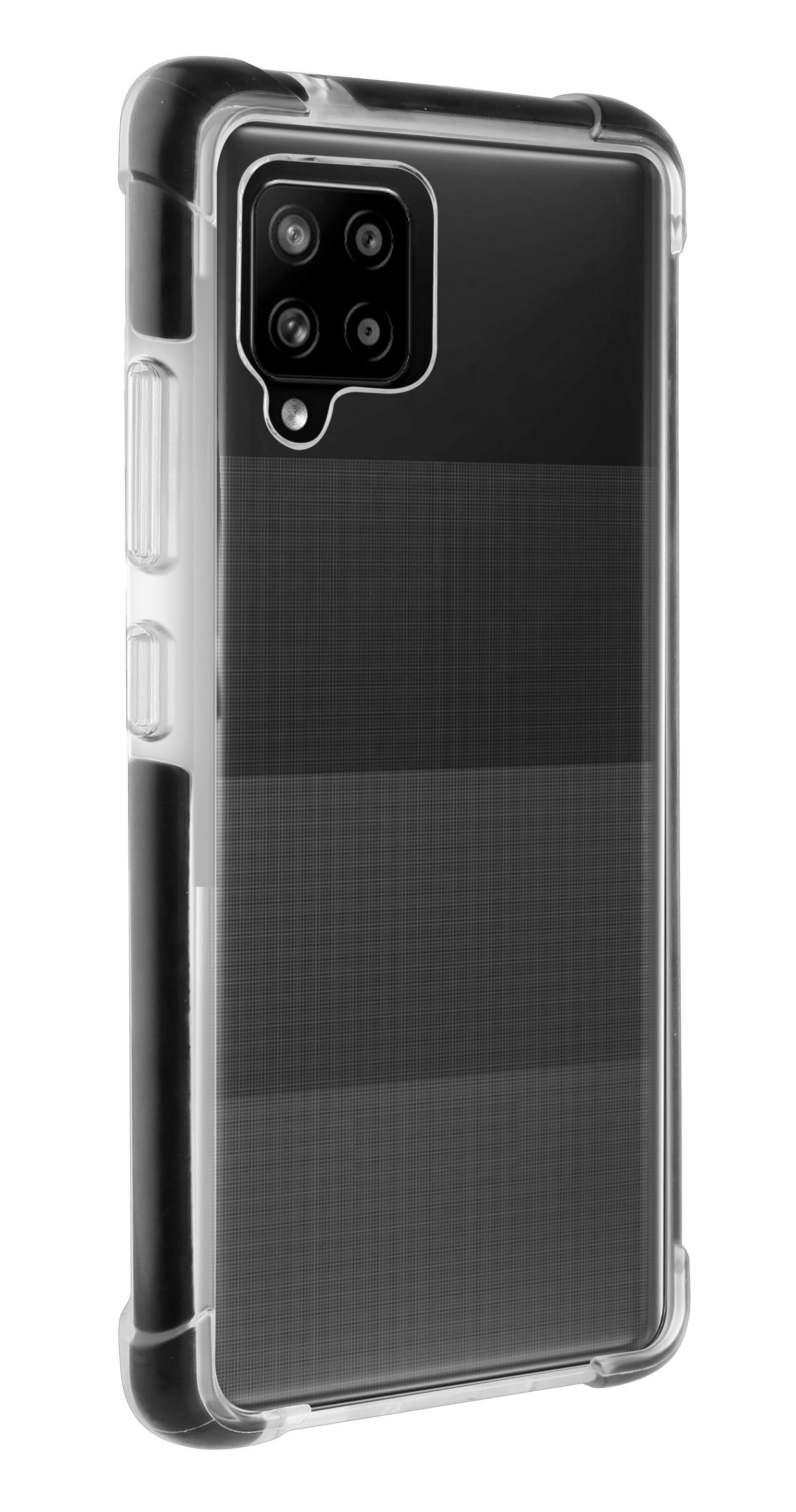 Transparent/Schwarz Rock A42 Samsung, Backcover, 5G, Galaxy VIVANCO Solid,