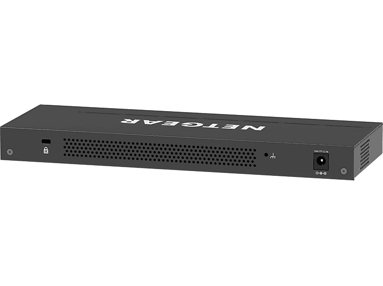 NETGEAR Switch GS316EP, 15x PoE+ mit 180W, 1x SFP, Managed, Schwarz — Foto 3 von 5