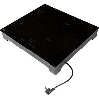 MediaMarkt OK. OIP35421NL Kookplaat - Vrijstaand - Inductie - 1-fase (normale stekker) - breedte 59 cm aanbieding