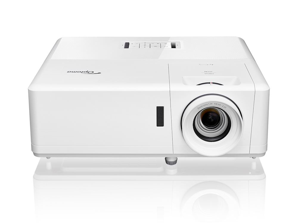 Proyector - Optoma ZH403, Láser, Full HD, 4.000 lm, Full 3D, Telnet, 300.000:1, Proyección 360º, Blanco