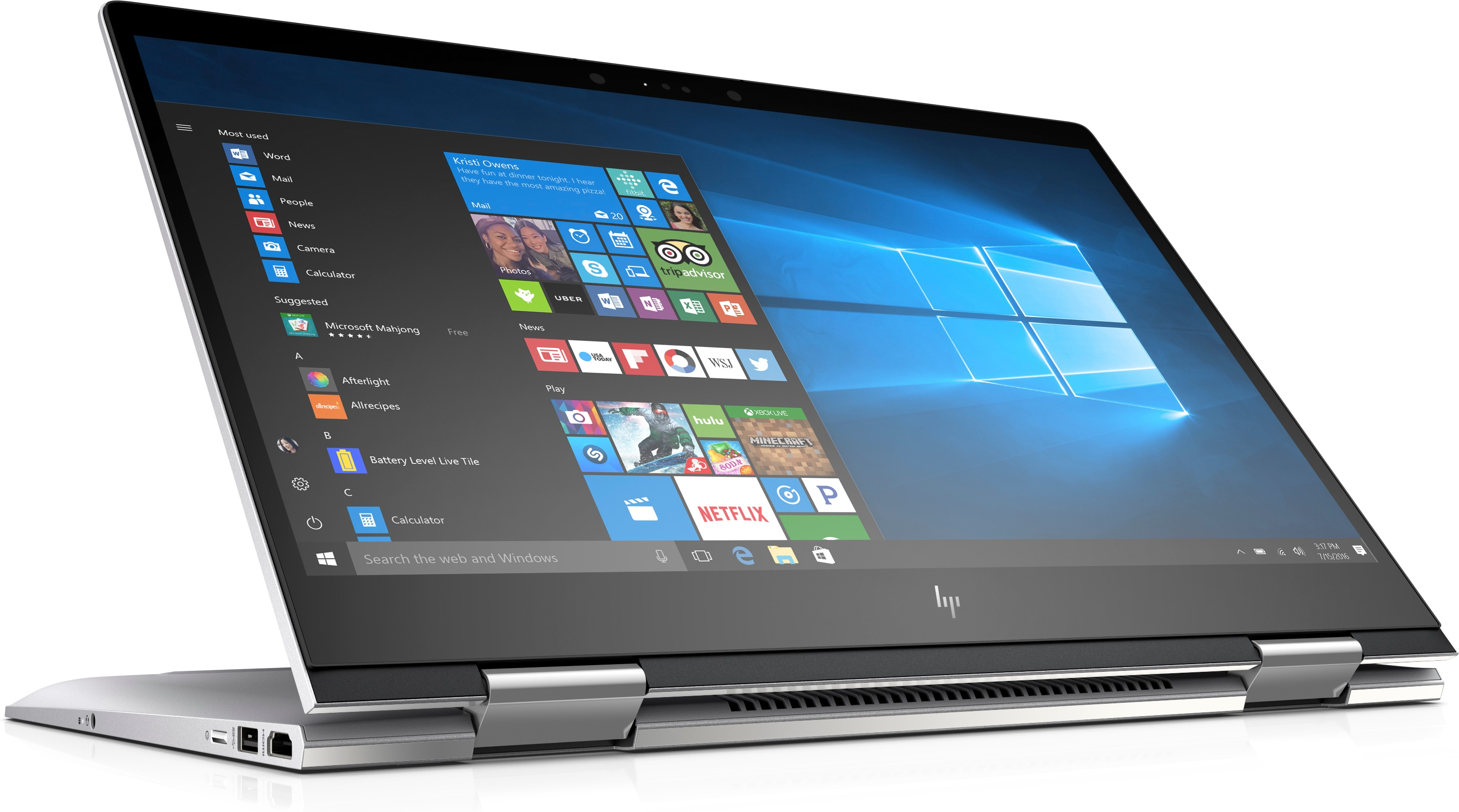 HP 15-dw0204nz - Notebook (15.6 ", 256 GB SSD, Silber)