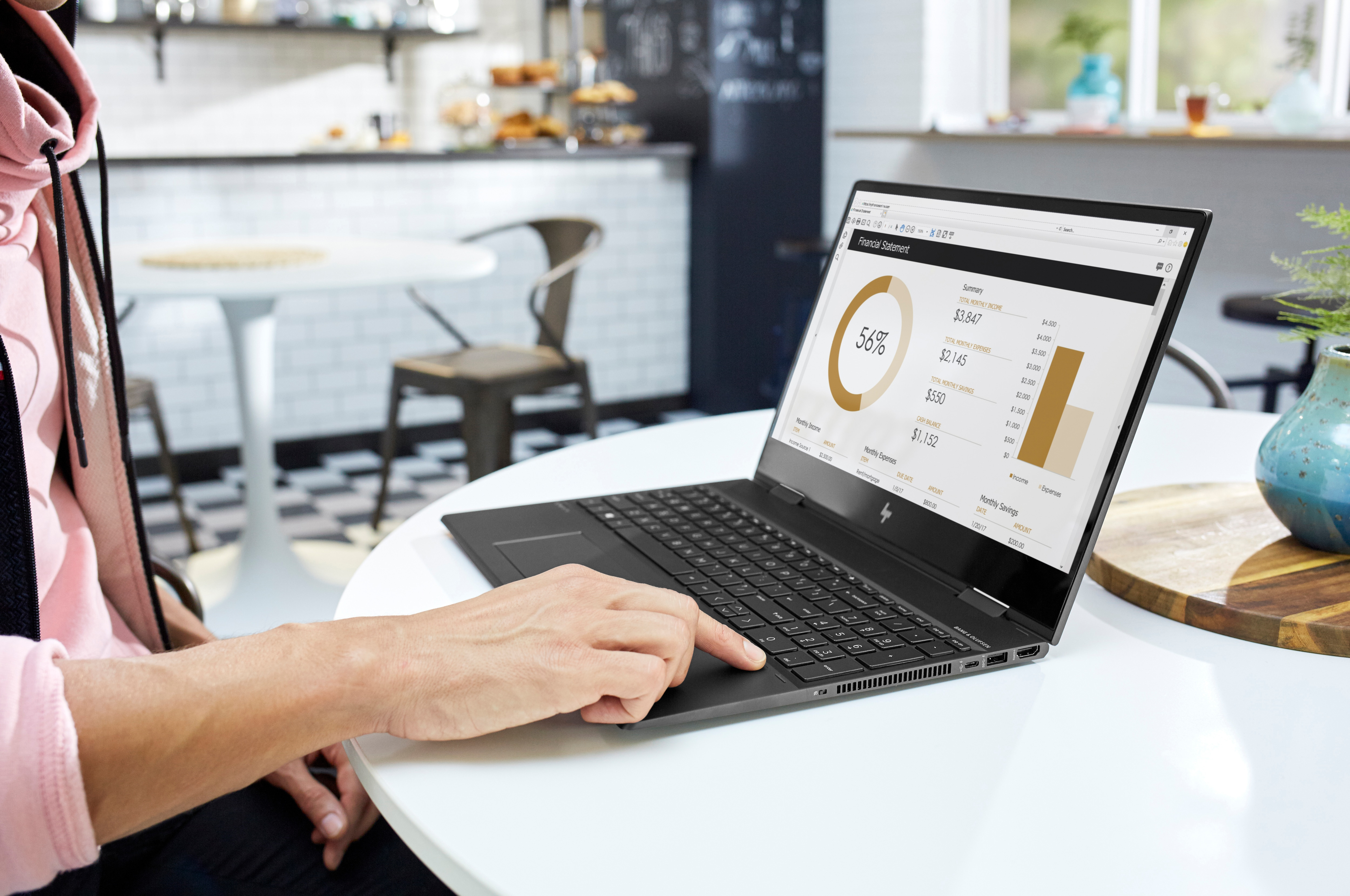 HP ENVY x360 15-ds0844nz - Convertible 2 in 1 Laptop (15.6 ", 512 GB SSD, Nightfall Black)