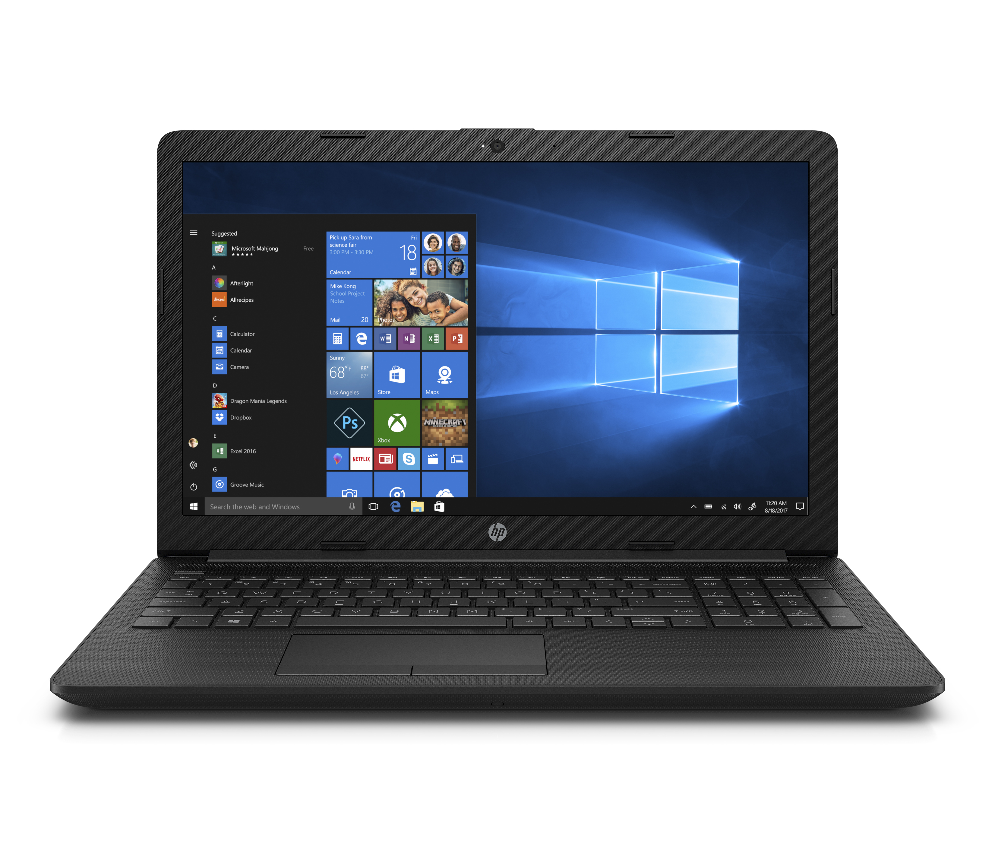 HP 15-db0320ng - 15,6 Zoll - AMD Ryzen™ 5 2500U - 12 GB - 1 TB - AMD Radeon™ RX Vega 8 - Windows 10 Home (64 Bit)