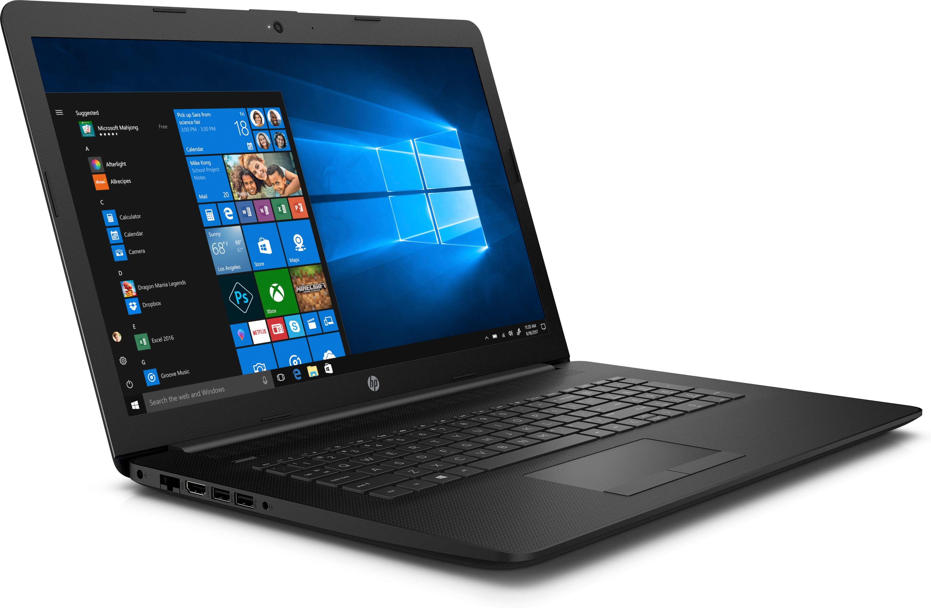 HP 17-ca0310ng - 17,3 Zoll - AMD Ryzen™ 5 2500U - 12 GB - 1 TB - AMD Radeon™ RX Vega 8 - Windows 10 Home (64 Bit)